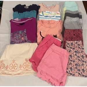 Lot of 14 Mixed Tops & Bottoms J Crew/ Garnet Hiil/Other Popular Brands Size 12‎